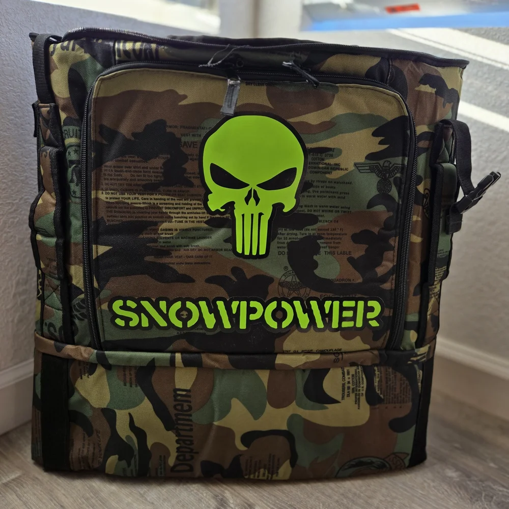 Camouflage Ski Bag Snowboard Travel Skull Winter‎ Spir